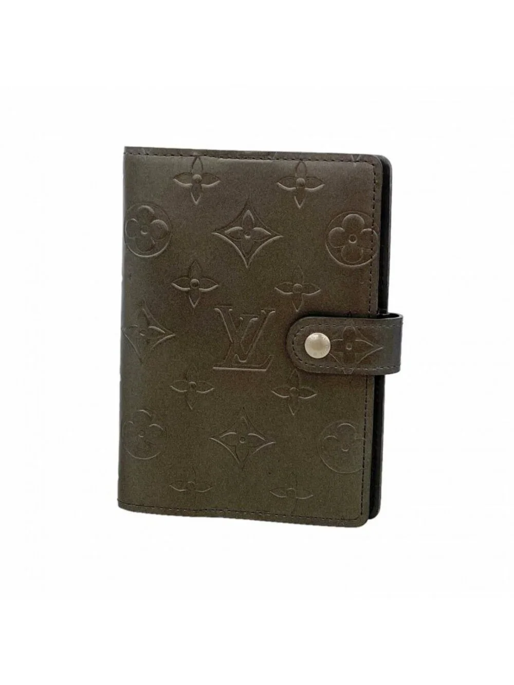 Louis Vuitton Notebook Cover Monogram Matt Agenda PM Noir